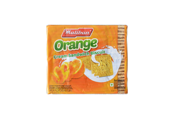 maliban orange cream sanwich biscuit 500g
