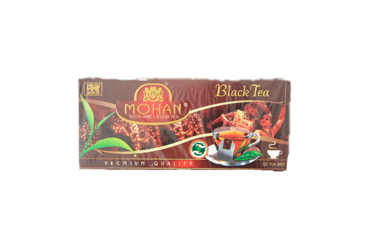 mohan black tea (25 tea bags) 50g