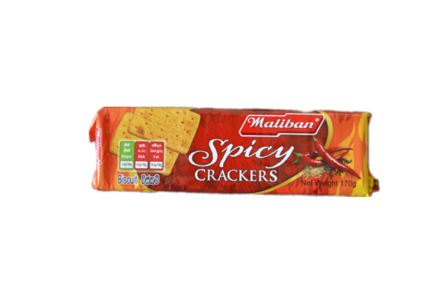 maliban spicy crackers 170g