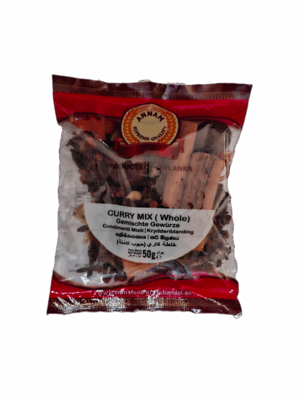 annam curry mix (whole) 50g