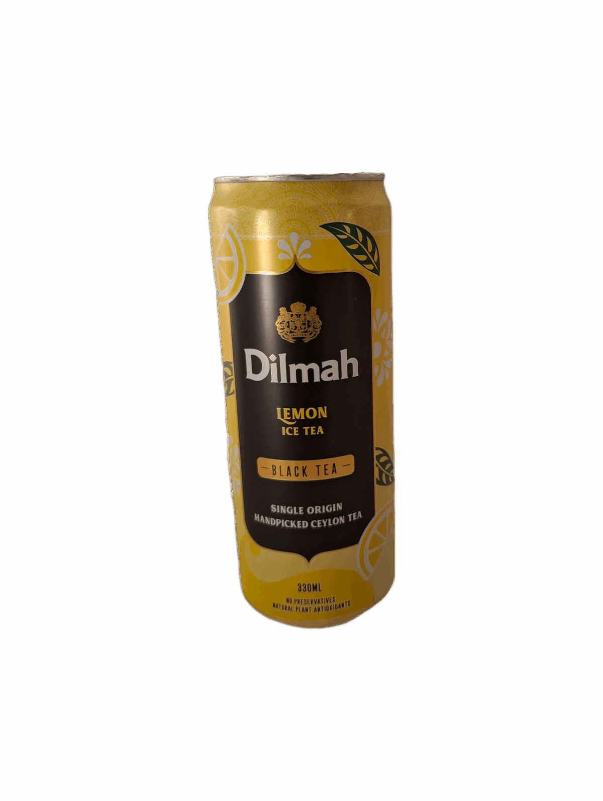 dilmah black tea lemon ice tea 330ml