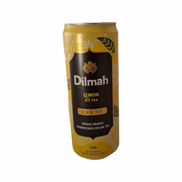 dilmah black tea lemon ice tea 330ml