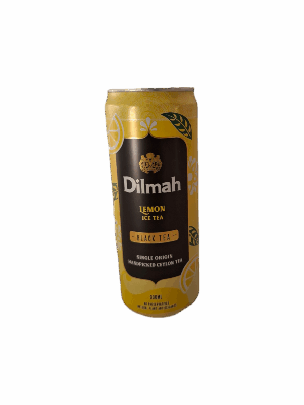 dilmah black tea lemon ice tea 330ml