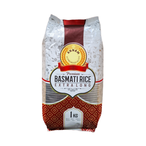 annam premium basmati rice extra long (india) 1kg annam premium basmati rice extra long (india) 1kg