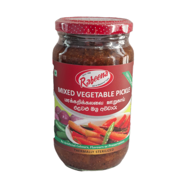 rabeena mixed vegetable pickle 350g rabeena mixed vegetable pickle 350g